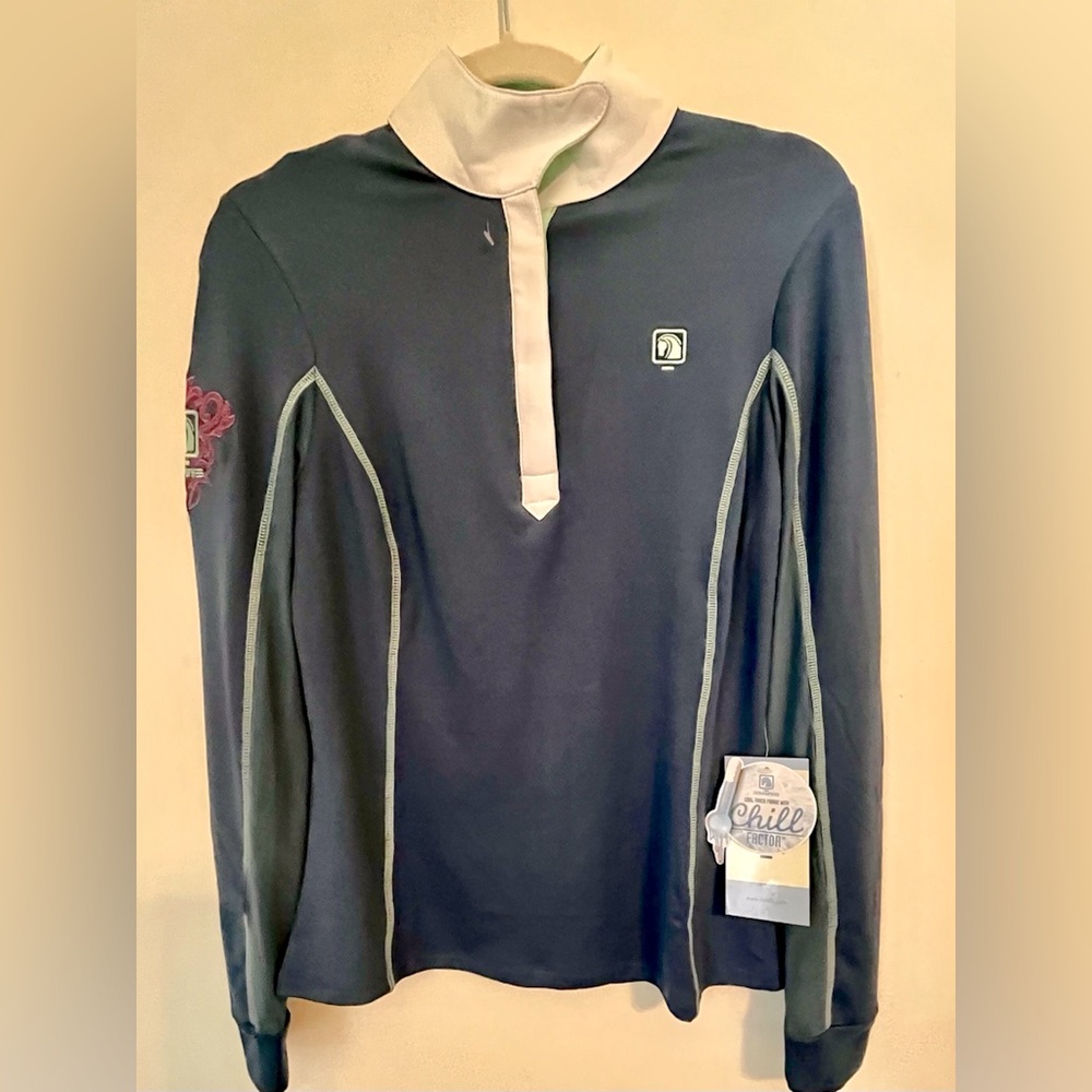 NWT Romfh Chill Factor Sun Shirt Long Sleeve Sz S Equestrian Apparel